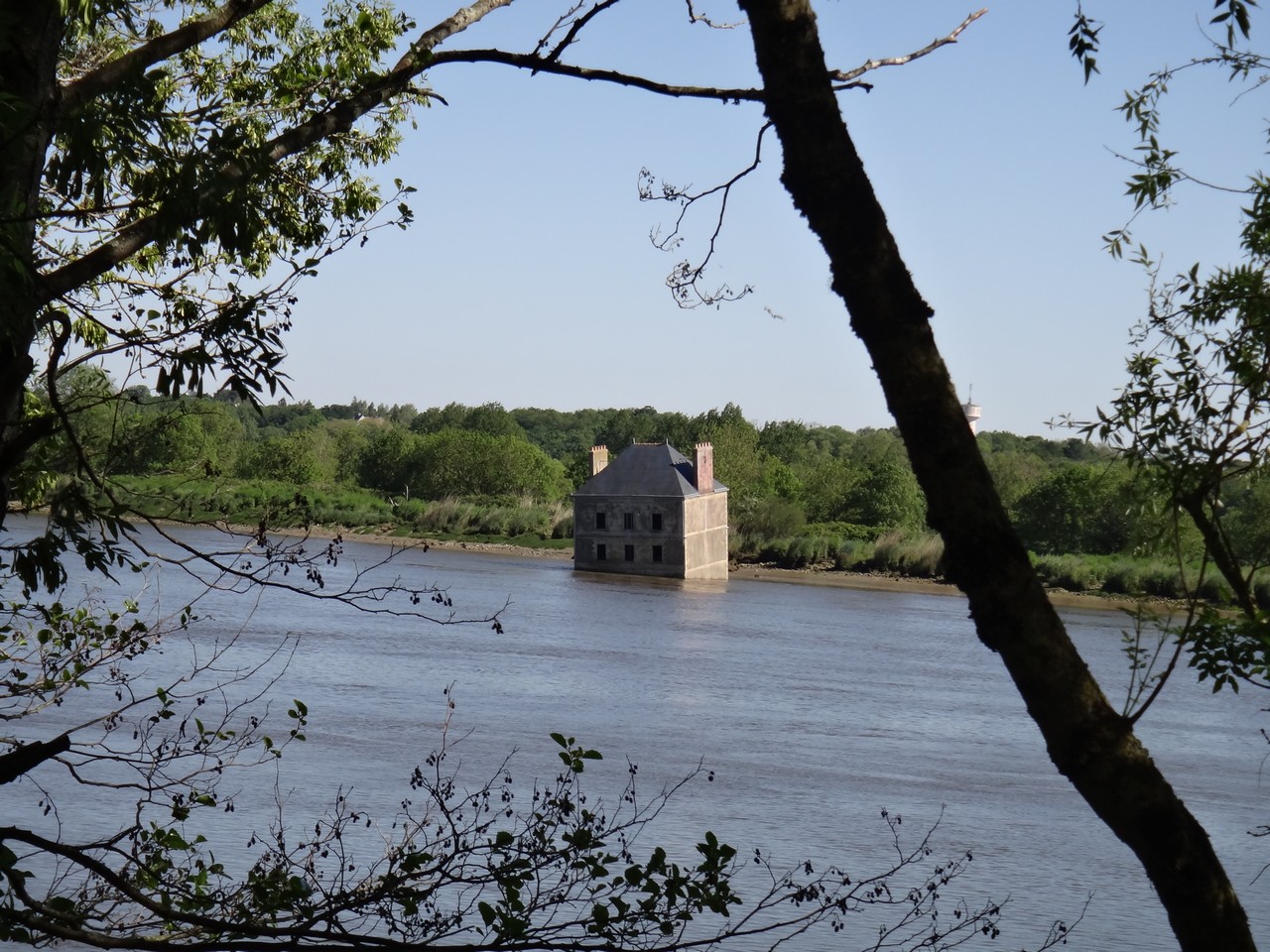 Lac de Savenay Campsite: Artwork: House in the Loire, in Couëron