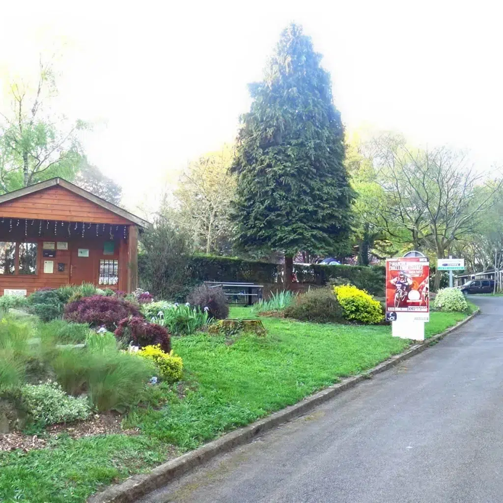 accueil camping vert